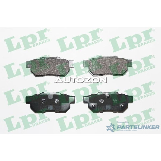 SET Placute frana DAIHATSU Feroza Soft Top (F300) ( 10.1988 - 12.1999)RAL 05P381