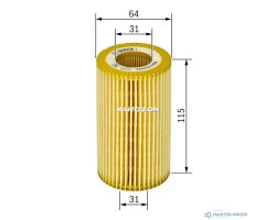 Filtru ulei MERCEDES-BENZ Clasa G SUV (W463) ( 09.1989 - ...) BOSCH 1457429116