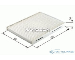 Filtru aer habitaclu CITROËN / PEUGEOT BOSCH 1987432437