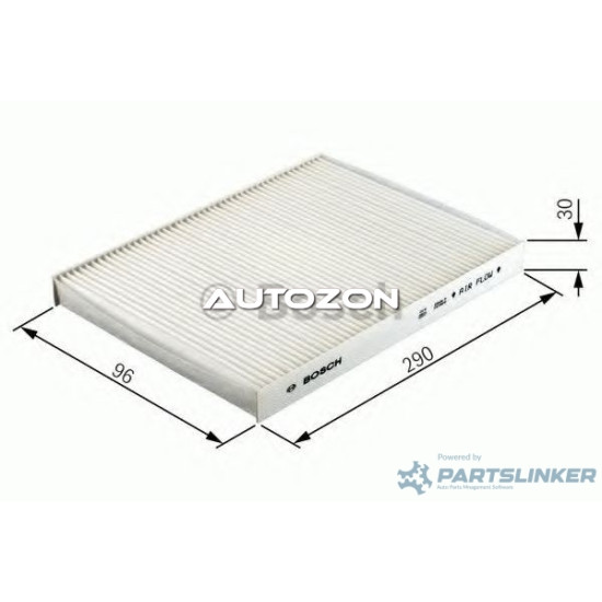 Filtru aer habitaclu CITROËN / PEUGEOT BOSCH 1987432437