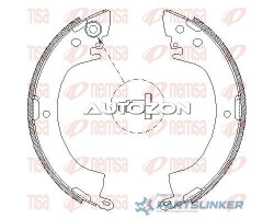 Set saboti frana spate MITSUBISHI L300 / Delica II Bus (LO3_P/G, L0_2P) ( 05.1980 - 02.1987) Remsa 4122.00