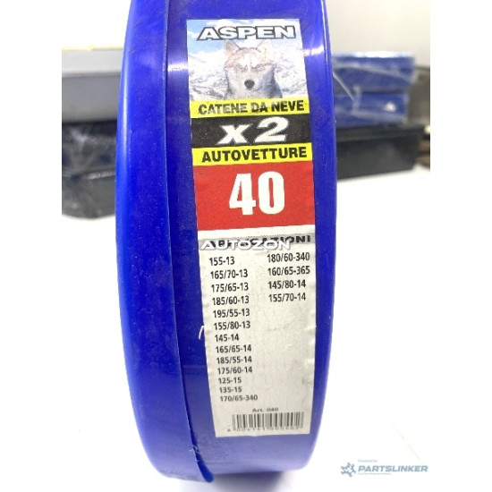 Lanţuri antiderapante ASPEN 40 R13 R14 R15