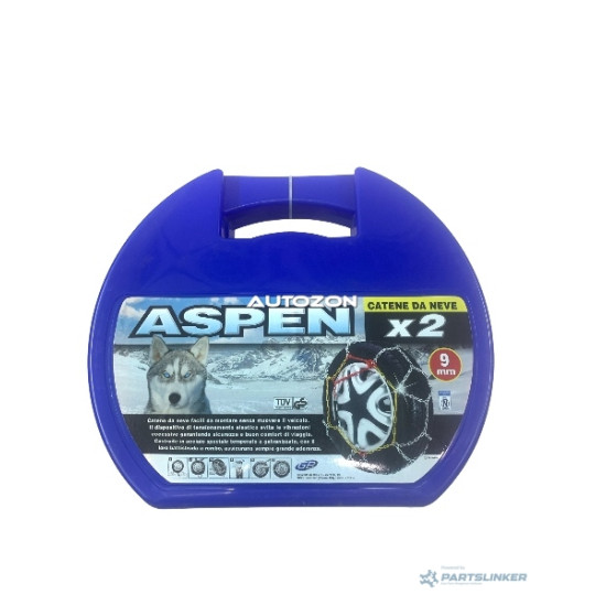 Lanţuri antiderapante ASPEN 9MM R12,R13,R14,R15