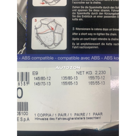 Lanţuri antiderapante OEM E9 R12,R13