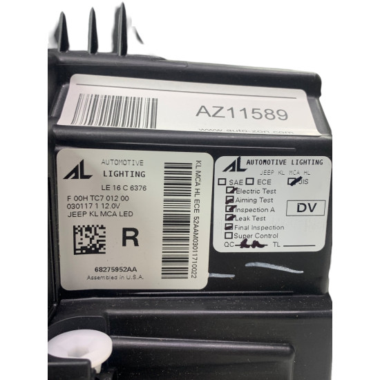 Far dreapta LED+BALAST JEEP CHEROKEE KL 2019 - > LE16C6376 / 68275952AA / F00HTC701200 / 0301171 12.0V