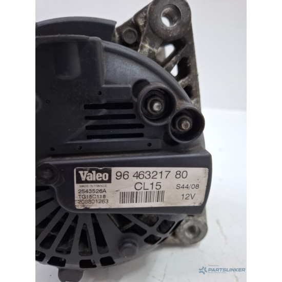 Alternator fata CITROËN JUMPY VF7 2007 - > 1.6 HDi 90 8V 9HH (DV6DUM), 9HM (DV6UC) Valeo 9646321780