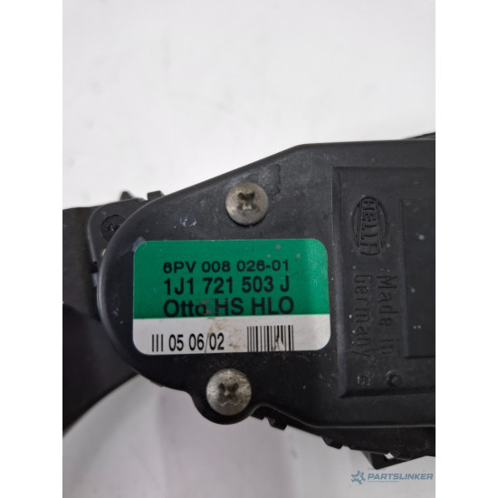 Pedala de acceleratie VOLKSWAGEN GOLF IV Variant 1J5 1999 - 2006 1.6 16V ATN, AUS, AZD, BCB HELLA 1J1721503J