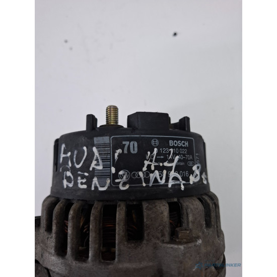 Alternator AUDI A4 Saloon 8D2, B5 1994 - 2001 1.6 ADP, AHL, ANA, ARM 0123310022