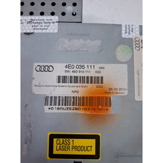 Schimbator CD/DVD AUDI A6 III Avant 4F5, C6 2005 - 2011 4E0035111