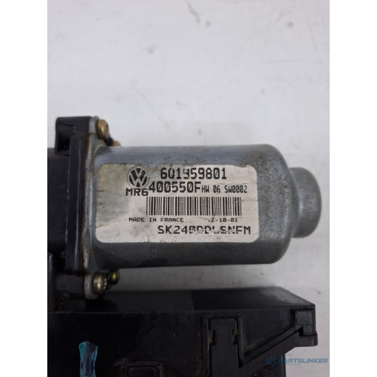 Motoras regulator geam portiera fata SKODA FABIA Saloon 6Y3 1999 - 2007 601959801