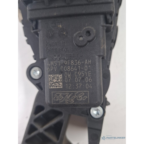 Pedala de acceleratie FORD FOCUS II DA_, HCP, DP 2004 - 2013 TDCi G8DA, G8DB, G8DD, G8DE, G8DF