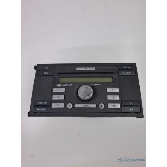Sistem infotainment radio/CD/DVD/GPS FORD FOCUS II DA_, HCP, DP 2004 - 2013 TDCi G8DA, G8DB, G8DD, G8DE, G8DF