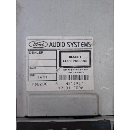 Sistem infotainment radio/CD/DVD/GPS FORD FOCUS II DA_, HCP, DP 2004 - 2013 TDCi G8DA, G8DB, G8DD, G8DE, G8DF