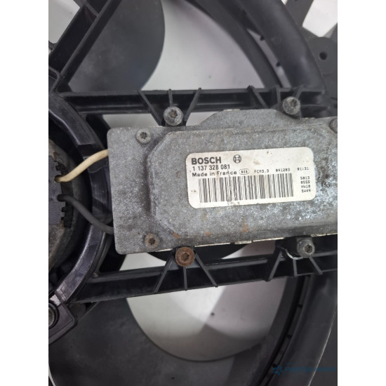 ELECTROVENTILATOR VOLVO S60 I 384 2000 - 2010 D5 D 5244 T BOSCH 1137328081