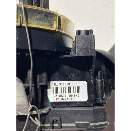 Spirala/bobina airbag (inel SRS),Ansalmblu manete  VOLKSWAGEN TOUAREG 7LA, 7L6, 7L7 2002 - 2013 V6 TDI BKS, CATA 7l6953549f