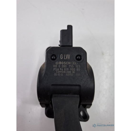 Pedala de acceleratie CITROËN C4 Grand Picasso I UA_ 2006 - 2013 HDi 9HY (DV6TED4), 9HZ (DV6TED4) BOSCH 9681990080