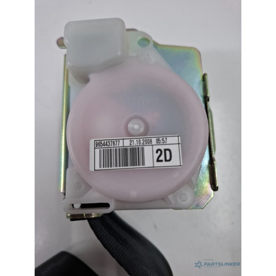 Centura de siguranta spate stanga spate CITROËN C4 Grand Picasso I UA_ 2006 - 2013 HDi 9HY (DV6TED4), 9HZ (DV6TED4) 9654437877