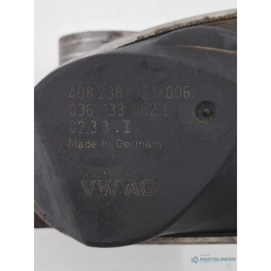 Supapa clapeta de acceleratie electrica VOLKSWAGEN GOLF IV Variant 1J5 1999 - 2006 16V AHW, AKQ, APE, AXP, BCA, SEAT TOLEDO II 1M2 1998 - 2006 16V AHW, APE, AUA, AXP, BCA, VOLKSWAGEN CADDY II Box 9K9A 1995 - 2004, SEAT CORDOBA II 6K2 1999 - 2002, SKODA FA