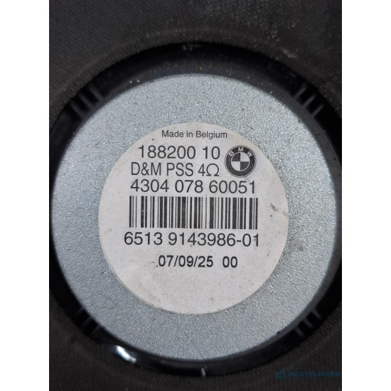 Difuzor panou dreapta BMW 3 V E90 2004 - 2012, BMW 1 E87 2003 - 2013 BMW 65139143986