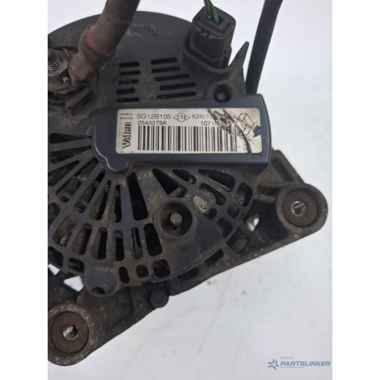 Alternator DACIA LOGAN MCV KS_ 2007 - >, RENAULT MEGANE II BM0/1_, CM0/1_ 2001 - 2012, RENAULT CLIO II BB0/1/2_, CB0/1/2_ 1998 - > 2543378