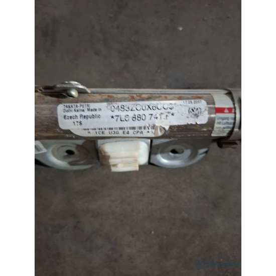 Airbag cortina stanga VOLKSWAGEN TOUAREG 7LA, 7L6, 7L7 2002 - 2013 V6 TDI BKS, CATA 7l6880741