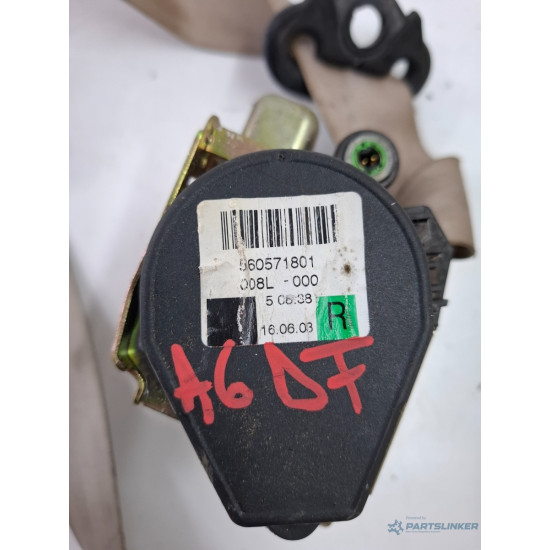 Centura de siguranta fata dreapta fata AUDI A6 II 4B2, 4B4, C5 1997 - 2005