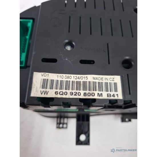 Ceas de bord VOLKSWAGEN POLO 9N_ 2001 - 2012 1.4 TDI AMF, BAY 6q0920800m