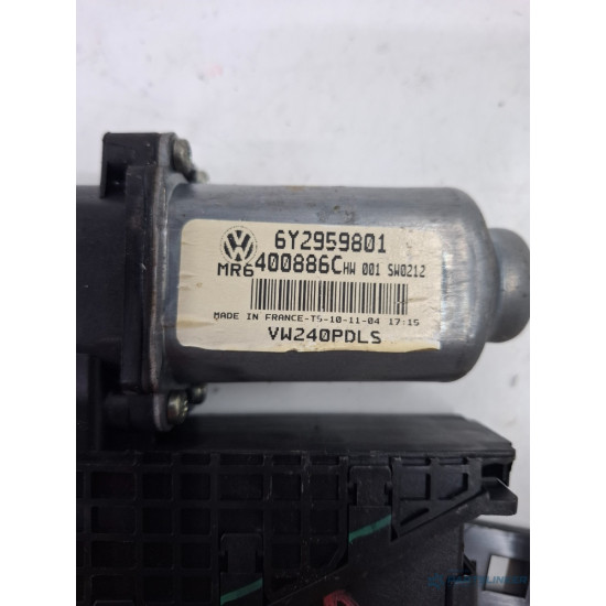 Motoras geam dreapta fata VOLKSWAGEN POLO 9N_ 2001 - 2012 6y2959801