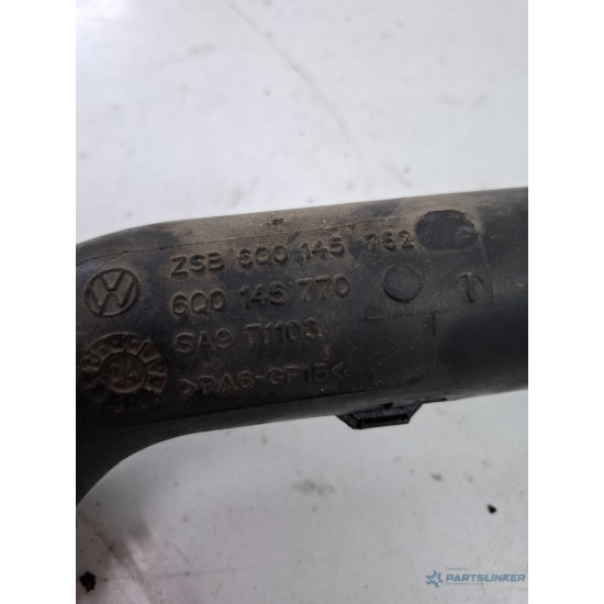 Tubulatura intercooler VOLKSWAGEN POLO 9N_ 2001 - 2012 1.4 TDI AMF, BAY 6q0145770