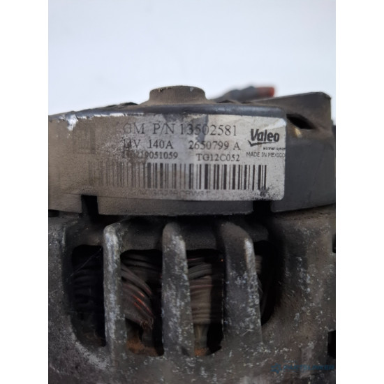 Alternator OPEL ASTRA J Sports Tourer P10 2010 - 2015 CDTI A 20 DTH 13502581