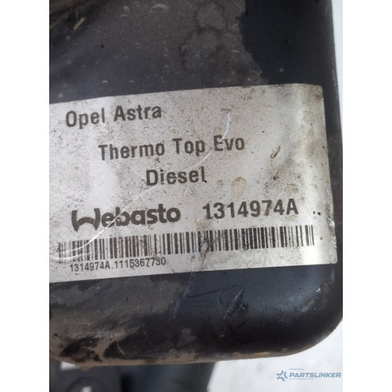 Preincalzitor auxiliar (Webasto) OPEL ASTRA J Sports Tourer P10 2010 - 2015 CDTI A 20 DTH 1314974a