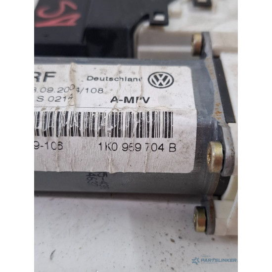 Motoras geam dreapta spate VOLKSWAGEN TOURAN 1T1, 1T2 2003 - 2010 TDI 16V BKD 1k0959704b