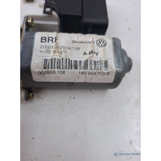 Motoras geam stanga spate VOLKSWAGEN TOURAN 1T1, 1T2 2003 - 2010 TDI 16V BKD