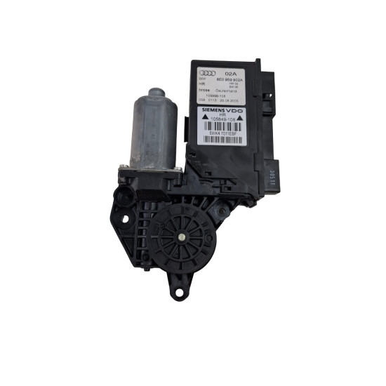 Motoras geam dreapta spate AUDI A4 III 8EC, B7 2004 - 2008 TDI BPW 8e0959802a