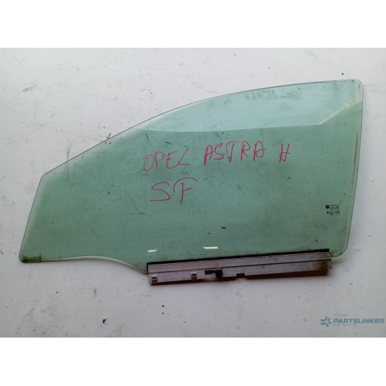 Geam portiera fata, patru usi stanga fata OPEL ASTRA H L48, A04 2004 - 2014