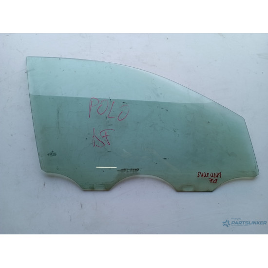 Geam portiera fata, patru usi dreapta fata VOLKSWAGEN POLO 9N_ 2001 - 2012