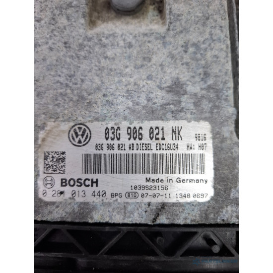 ECU modul/unitate de control motor VOLKSWAGEN PASSAT 3C2 2005 - 2010 2.0 TDI BMP 03g906021nk