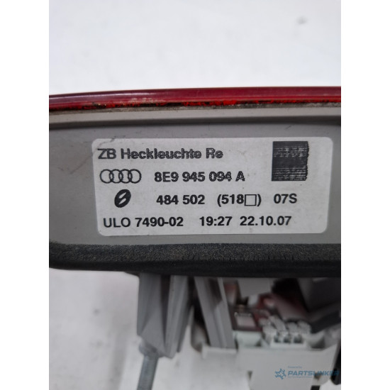 Lampa spate / Stop dreapta AUDI A4 III 8EC, B7 2004 - 2008 8e9945094a