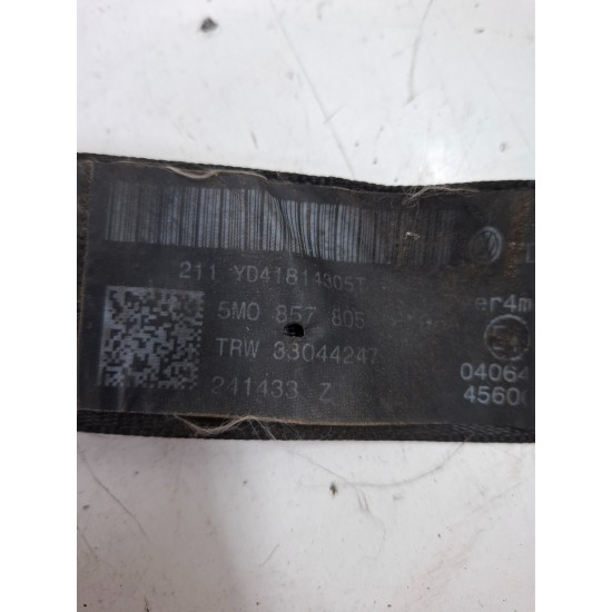 Centura de siguranta spate stanga spate VOLKSWAGEN GOLF PLUS 5M1, 521 2004 - 20131.9 TDI BKC, BLS, BXE 5m0857805