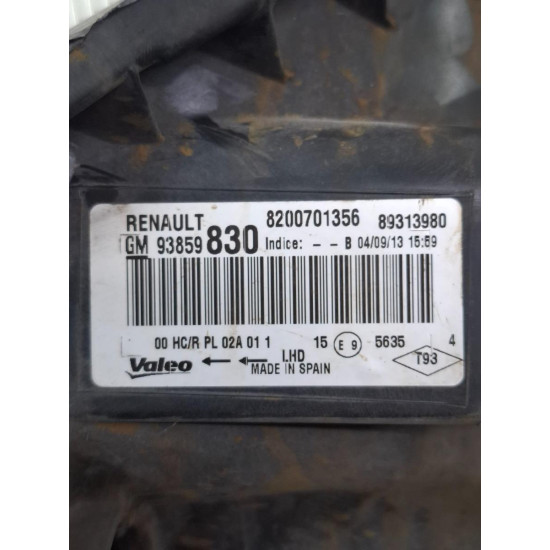 Far dreapta fata OPEL VIVARO Box F7, X83 2001 - > 93859830