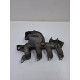 Galerie de admisie RENAULT MEGANE II BM0/1_, CM0/1_ 2001 - 2012 1.9 dCi F9Q 804, F9Q 816, F9Q 818 8200512434