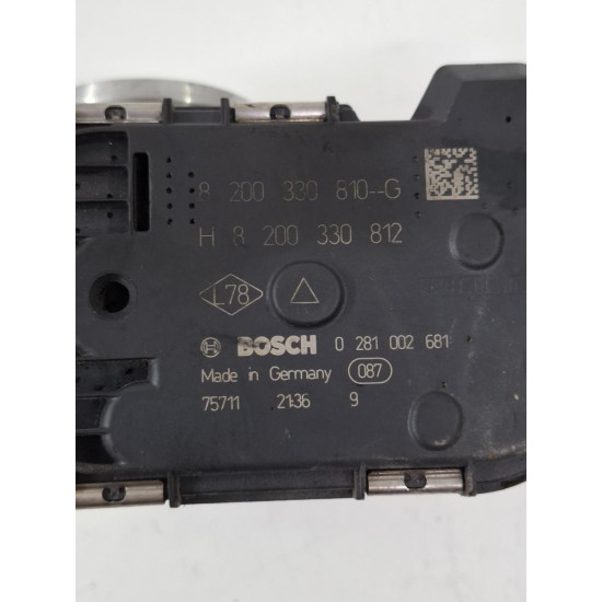 Clapeta de acceleratie electrica RENAULT LAGUNA III BT0/1 2007 - 2015, RENAULT KOLEOS HY_ 2008 - > 0281002681