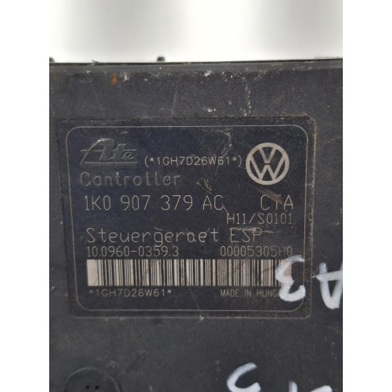 Pompa ABS SEAT LEON II 1P1 2005 - 2013 1.9 TDI BKC, BLS, BXE, VOLKSWAGEN TOURAN 1T1, 1T2 2003 - 2010 1k0907379ac