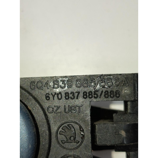 Maner exterior portiera fata dreapta fata SKODA FABIA 6Y2 1999 - 2008 6q4839885
