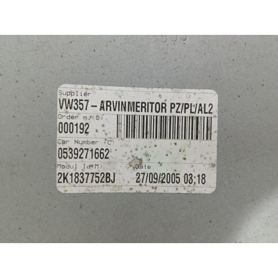 Macara Geam dreapta fata VOLKSWAGEN CADDY III Box 2KA, 2KH, 2CA, 2CH 2004 - 2015 2k1837752bj