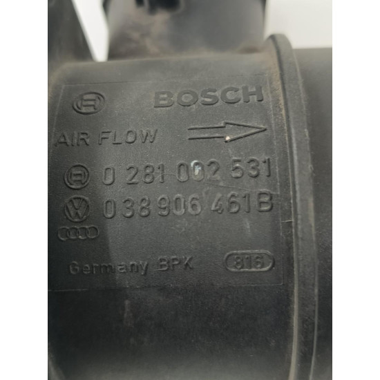 Debitmetru VOLKSWAGEN TOURAN 1T1, 1T2 2003 - 2010, VOLKSWAGEN GOLF V 1K1 2003 - 2009 038906461b