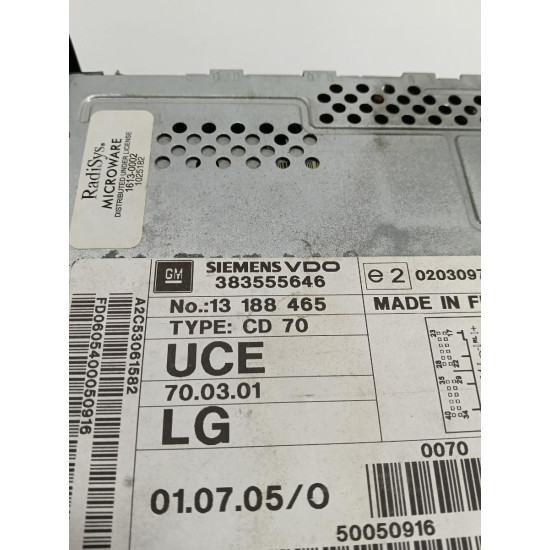 Player CD/DVD sistem de navigatie OPEL ASTRA H L48, A04 2004 - 2014 13188465