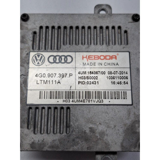 Balast faruri cu xenon AUDI A3 III 8V1, 8VK 2012 - > 4g0907397p