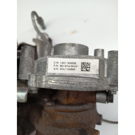 Turbina RENAULT CLIO IV BH_ 2012 -> 1.5 dCi 90 K9K 608, K9K 628, DACIA LOGAN II 2012 -> 1.5 dCi K9K 612, K9K 626 8013740004