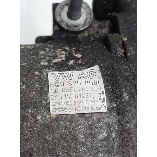 Compresor  AC VOLKSWAGEN POLO 6R, 6C 2009 - > 6q0820808f